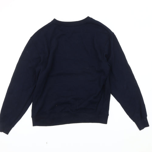 Topshop Women's Blue Pullover Sweatshirt Size 10