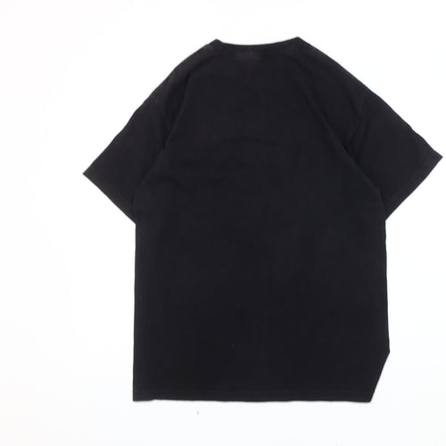 Fortune Men's Black T-Shirt Medium University Logo