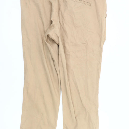 Monsoon Women’s Beige Straight Trousers, Size 18