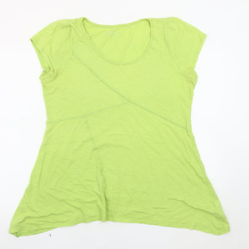 BHS Women's Green Size 20 Cotton T-Shirt