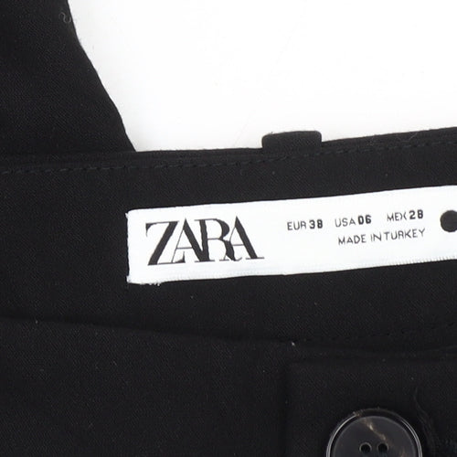 Zara Black Slim Trousers for Unisex Adults