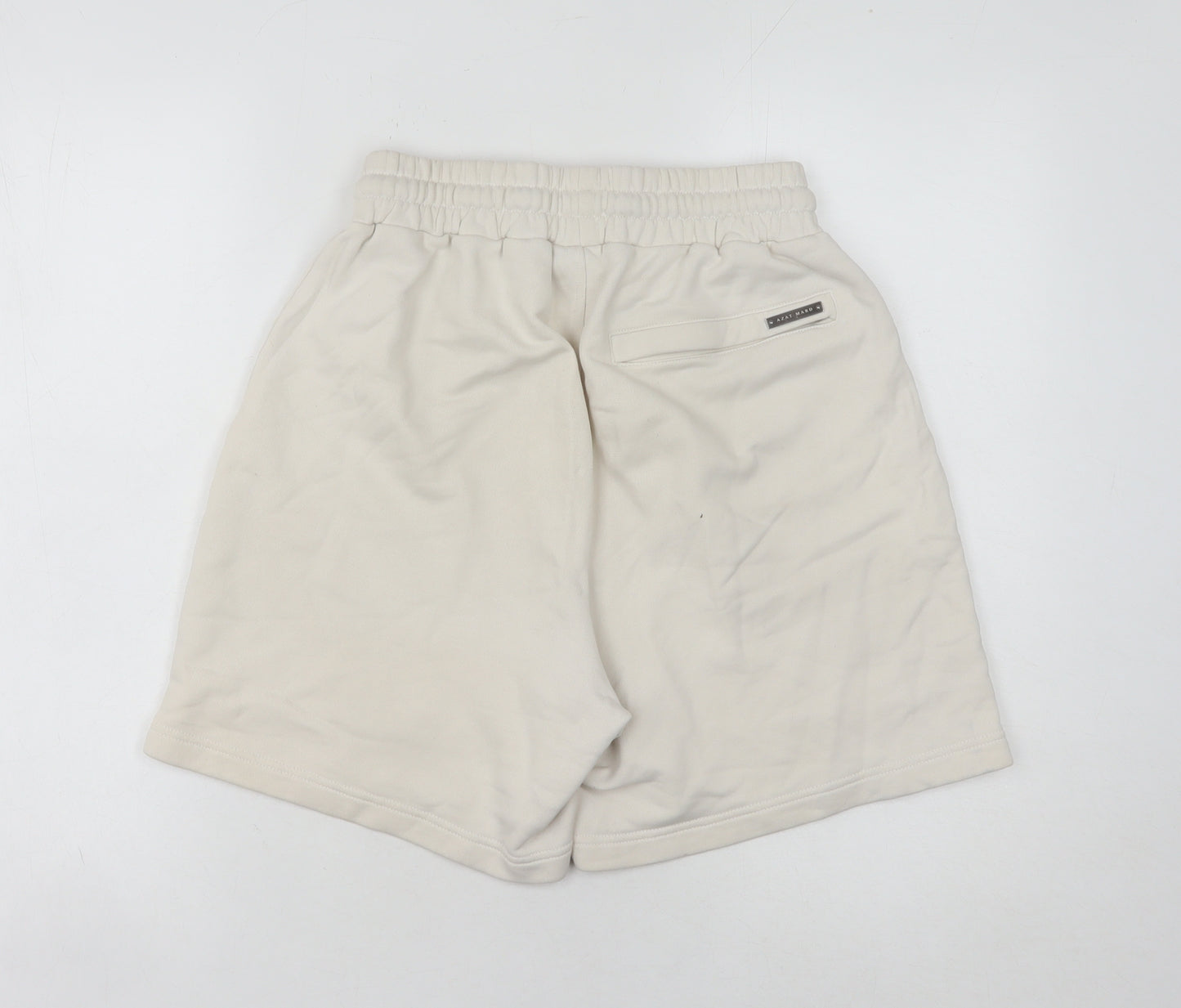 Azat Mard Women's Beige Sweat Shorts S