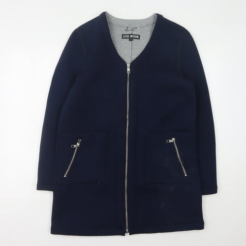 Steve Madden Women's Blue Mid-Length Jacket M