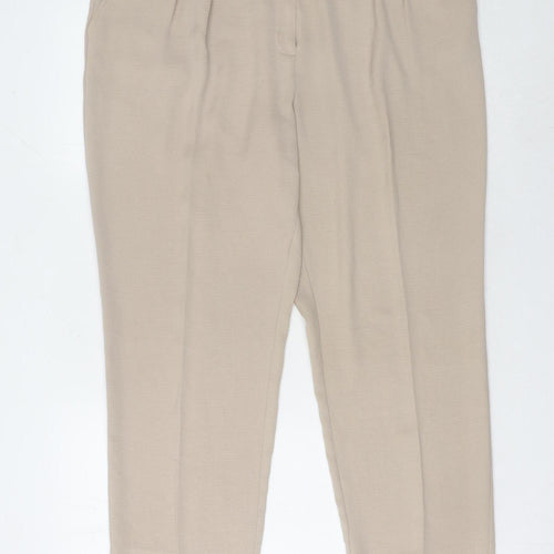 Principles Beige Women's Trousers Size 18