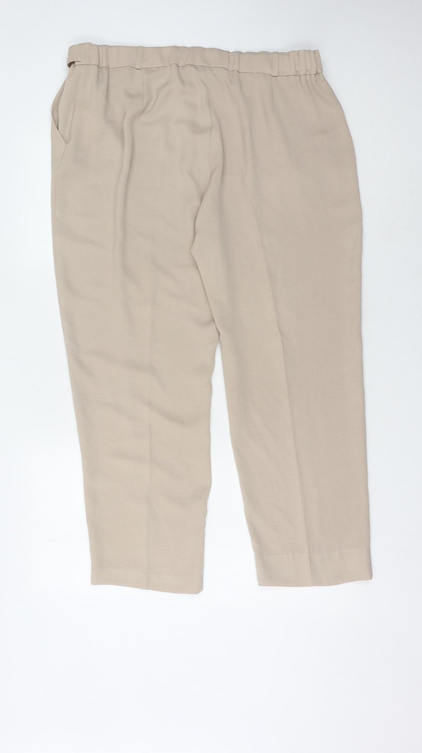 Principles Beige Women's Trousers Size 18