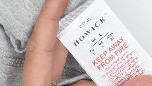 Howick Men's Grey L Crew Neck T-Shirt