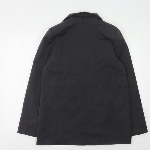 PrettyLittleThing Women's Black Blazer Size 12