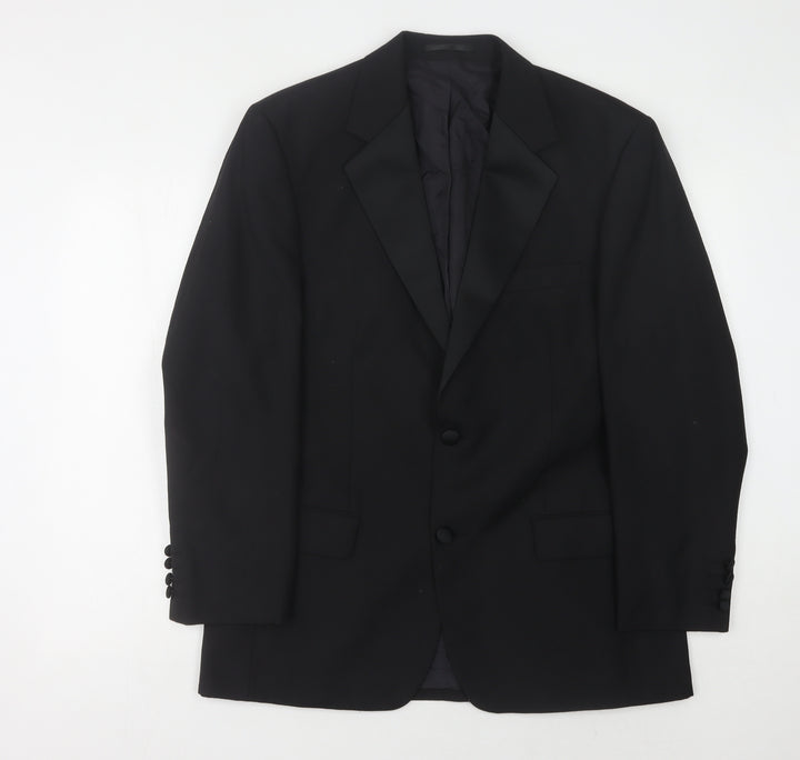 Mr Harry Men's Black 40R Formal Tuxedo Blazer