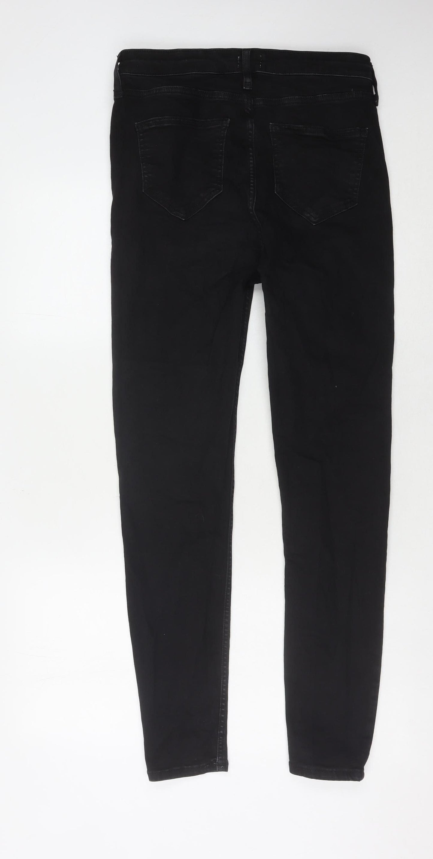 River Island Women's Black Skinny Jeans Size 14