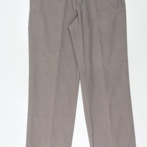 Maine New England Men's Beige Chino Trousers, Size L