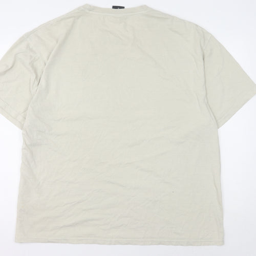 Urban Outfitters Men's Beige XL Short Sleeve T-Shirt