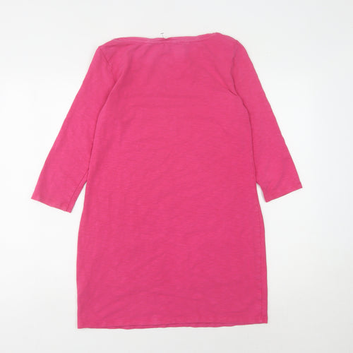 Marks and Spencer Women's Pink Shift Dress Size 10