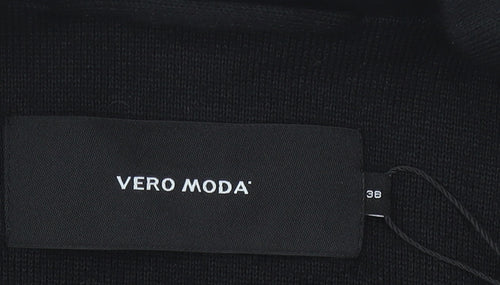 Vero Moda Women's Black Regular Fit Blazer