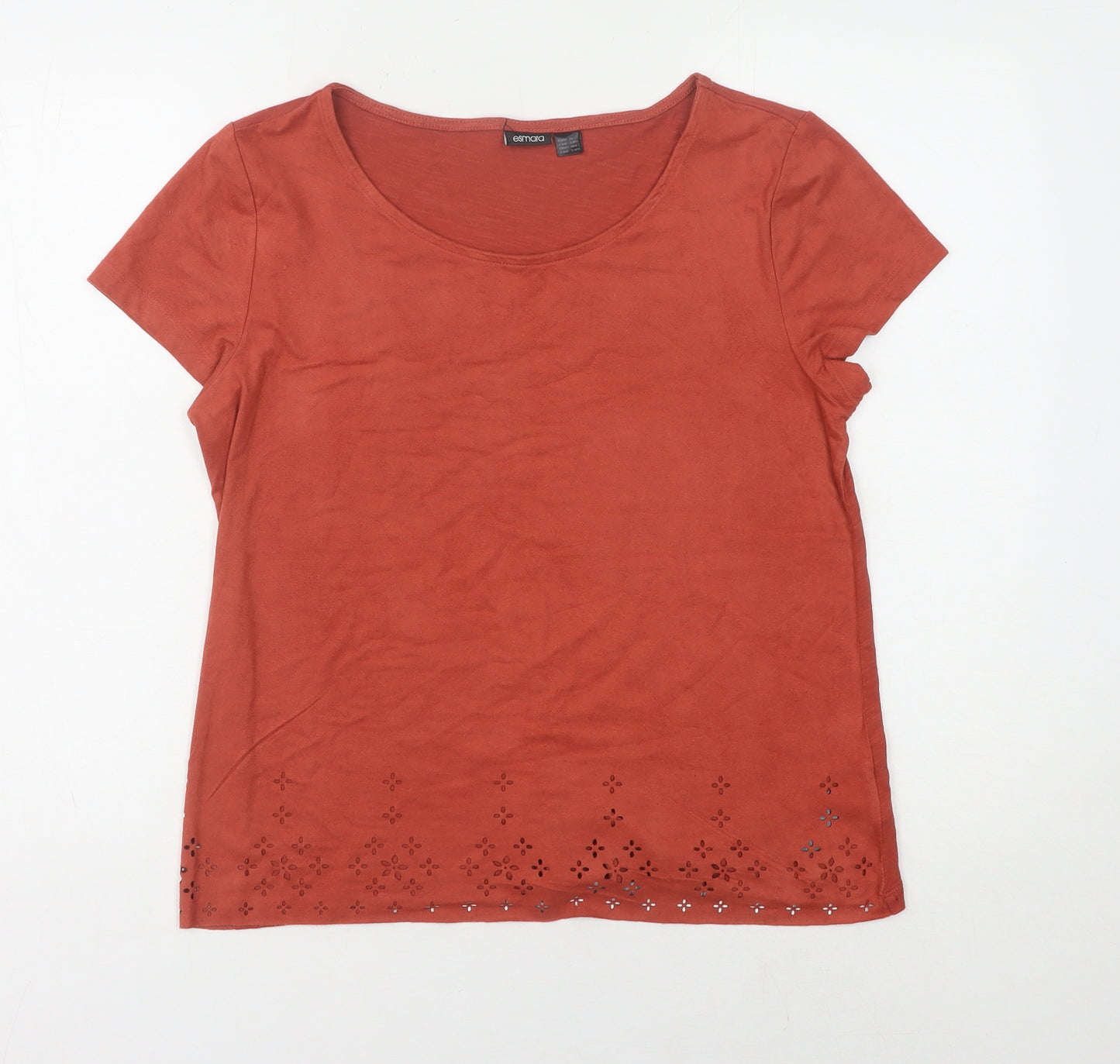Esmara Women's Red T-Shirt - Size 10