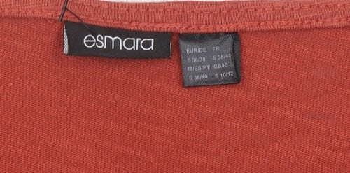 Esmara Women's Red T-Shirt - Size 10