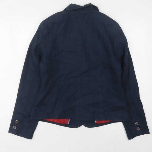 Marks and Spencer Women's Blue Suit Jacket Size 12