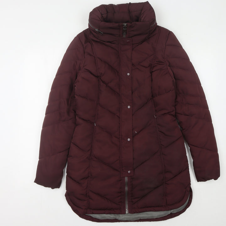 Next Women's Red Puffer Jacket Size 8