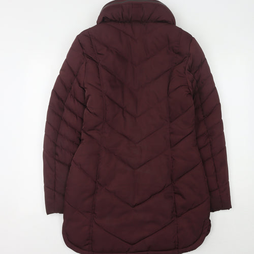Next Women's Red Puffer Jacket Size 8