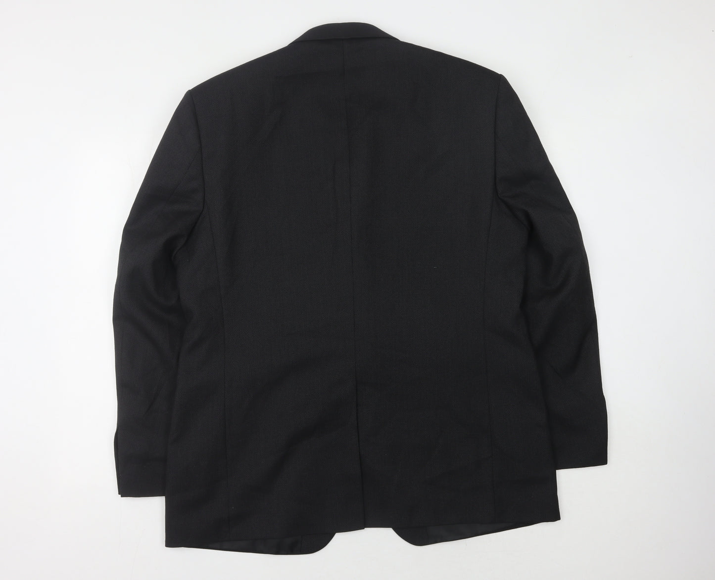 Burton Men's Black Blazer 44 Regular Fit