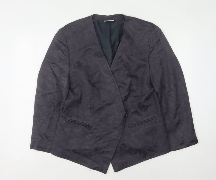 Alexon Grey Geometric Women's Blazer Size 16