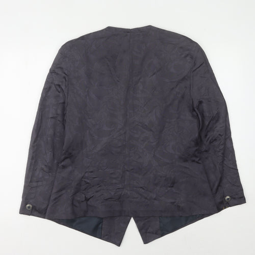 Alexon Grey Geometric Women's Blazer Size 16