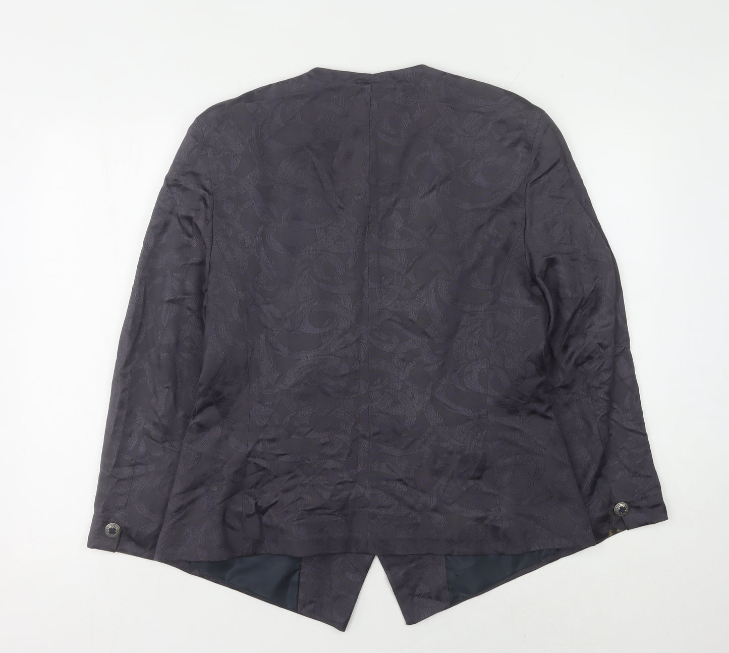 Alexon Grey Geometric Women's Blazer Size 16
