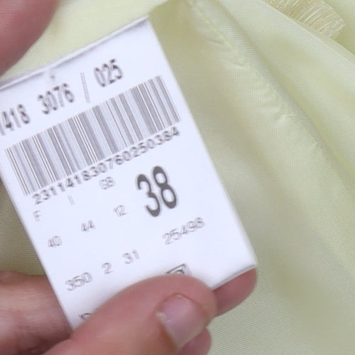 Vera Mont Women’s Yellow Suit Jacket Size 10