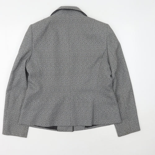Le Suit Women's Grey Suit Jacket Size 12