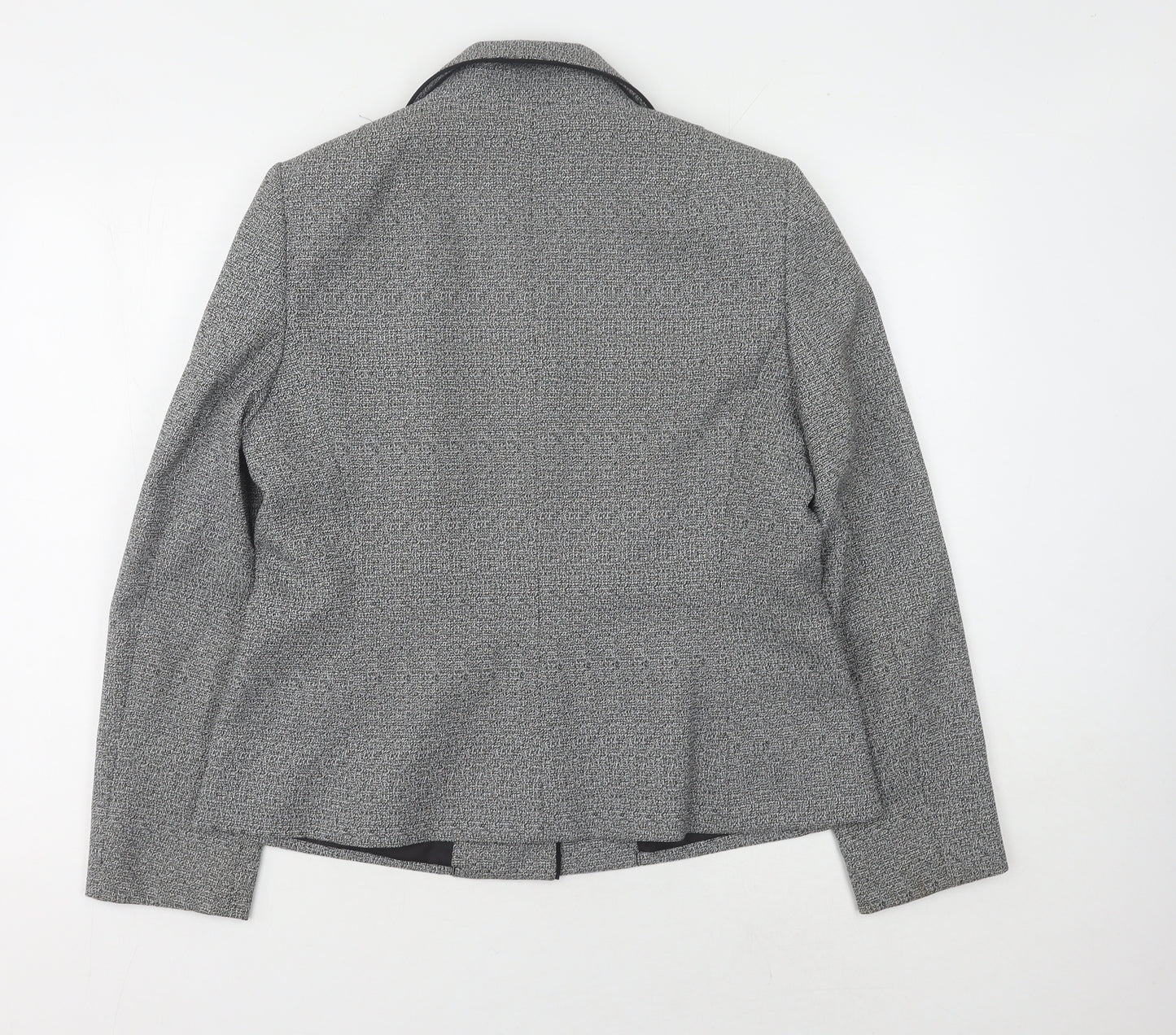 Le Suit Women's Grey Suit Jacket Size 12