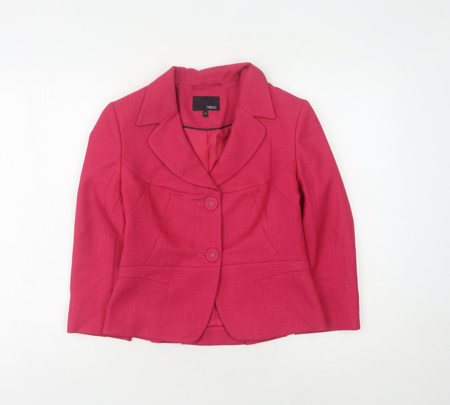 Next Women's Pink Suit Jacket Size 8R - Classic Fit