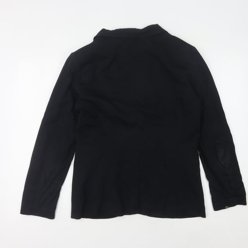 H&M Women's Black Blazer - Size 12 - Business Casual