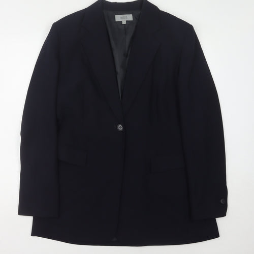 Marks & Spencer Women's Black Blazer UK 16 Lined