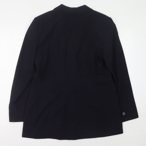 Marks & Spencer Women's Black Blazer UK 16 Lined