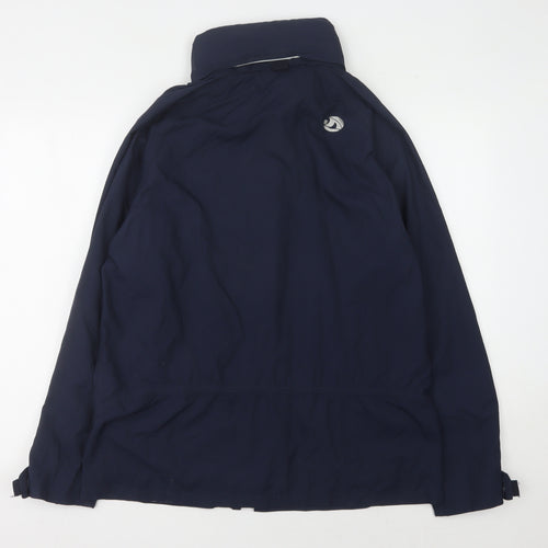 Oxylane Men's Blue Hooded Jacket Size L Casual