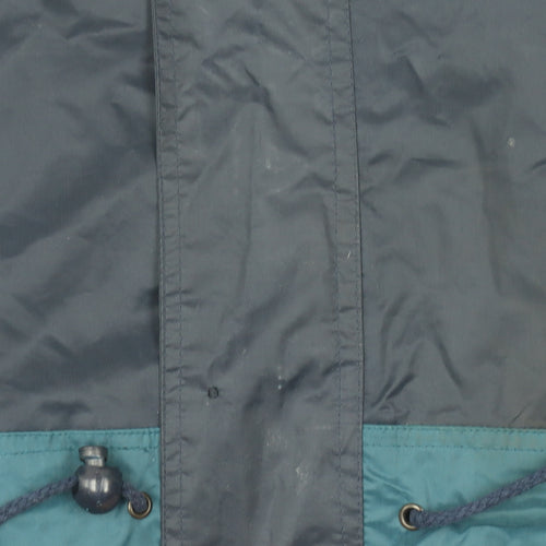 Champion Men's Blue Rain Coat Jacket Size M
