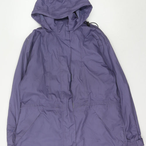 Peter Storm Women’s Purple Waterproof Rain Jacket L
