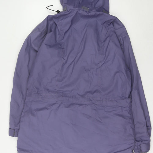 Peter Storm Women’s Purple Waterproof Rain Jacket L