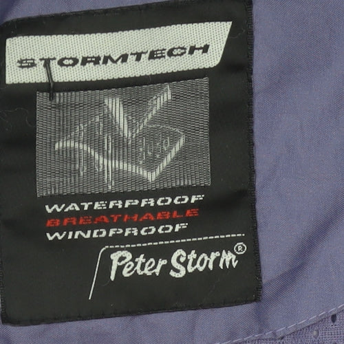 Peter Storm Women’s Purple Waterproof Rain Jacket L