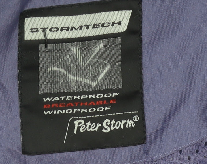 Peter Storm Women’s Purple Waterproof Rain Jacket L