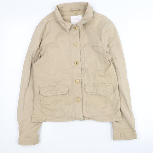 Part Two Women's Beige Basic Jacket Size 8