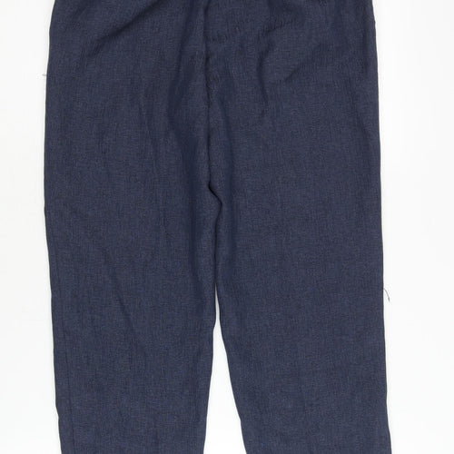 Honor Millburn Women's Blue Straight Trousers Size 10