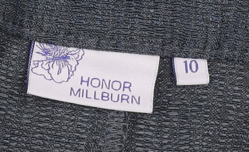 Honor Millburn Women's Blue Straight Trousers Size 10