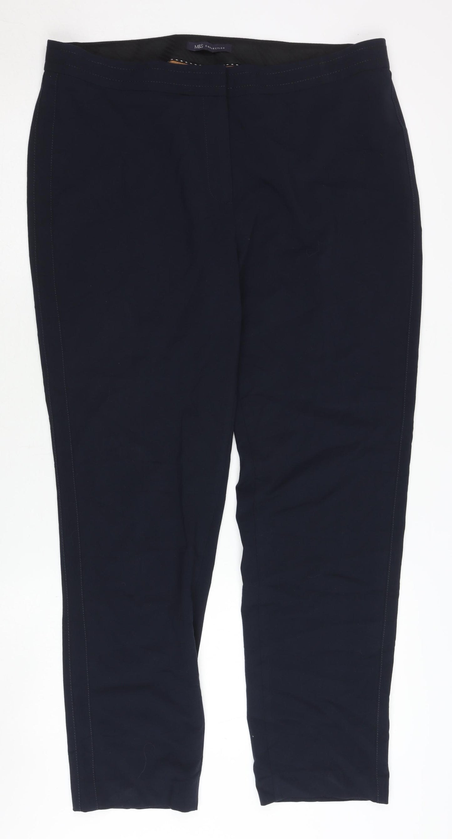 Marks and Spencer Women's Black Trousers Size 16