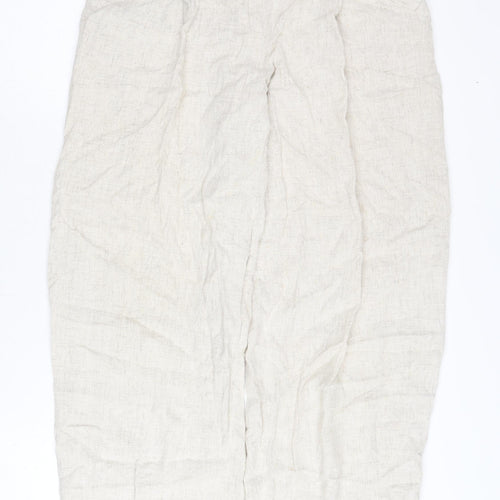 Topshop Women's Ivory Trousers Size 8