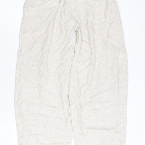 Topshop Women's Ivory Trousers Size 8