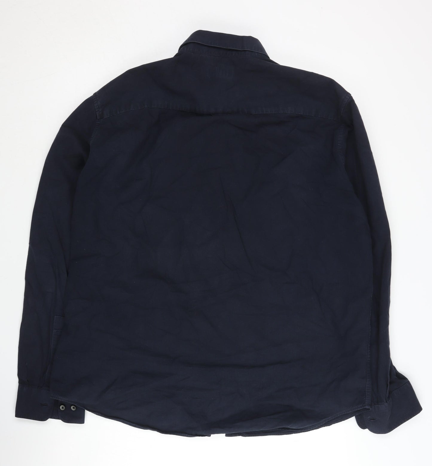 Matinique Men's 2XL Blue Casual Cotton Shirt