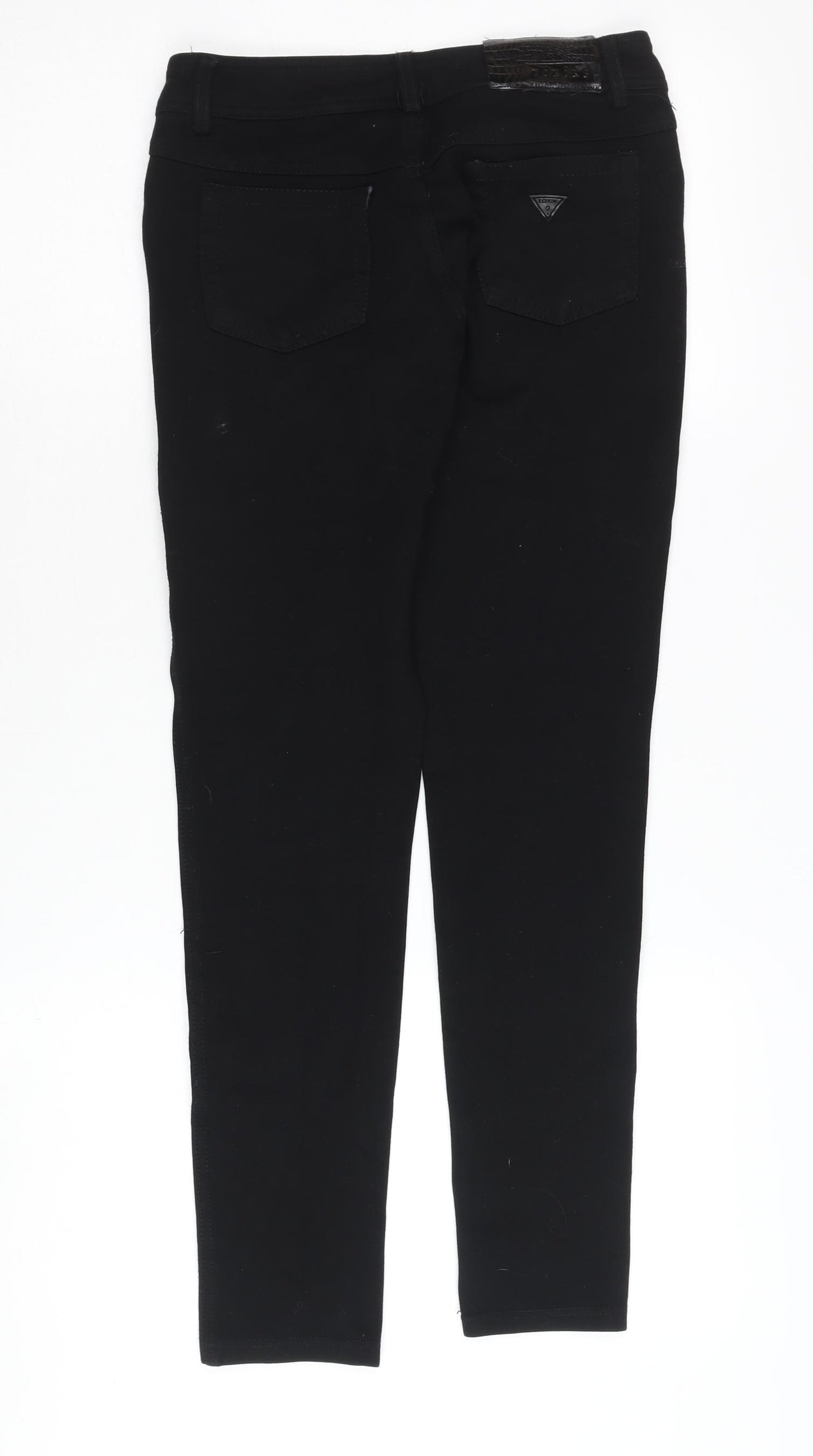 TOXIc3 Women's Black Jegging, S, Stretch Skinny Fit