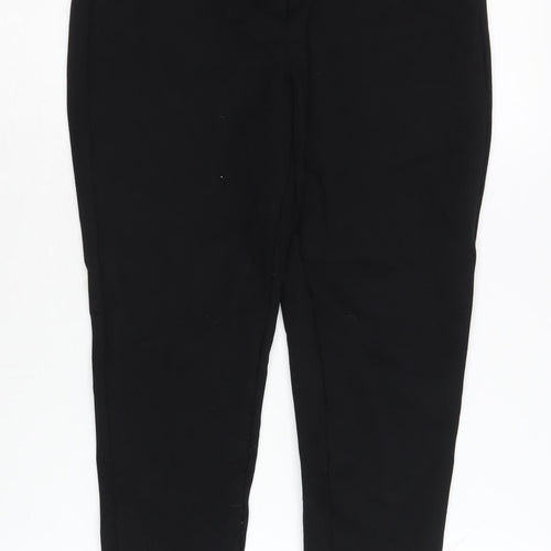 Zara Women's Black Skinny Trousers in Size M