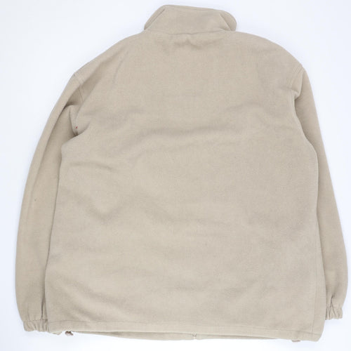 JBC Collection Men's Beige XL Fleece Jacket