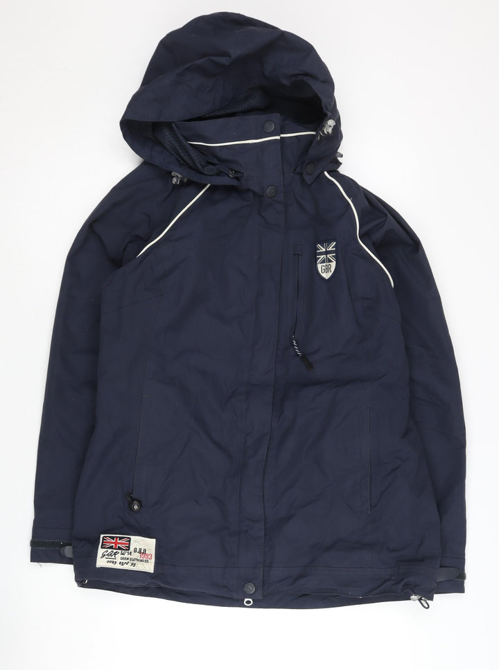 Crew Clothing Co. Women's Blue Parka Jacket Size 12
